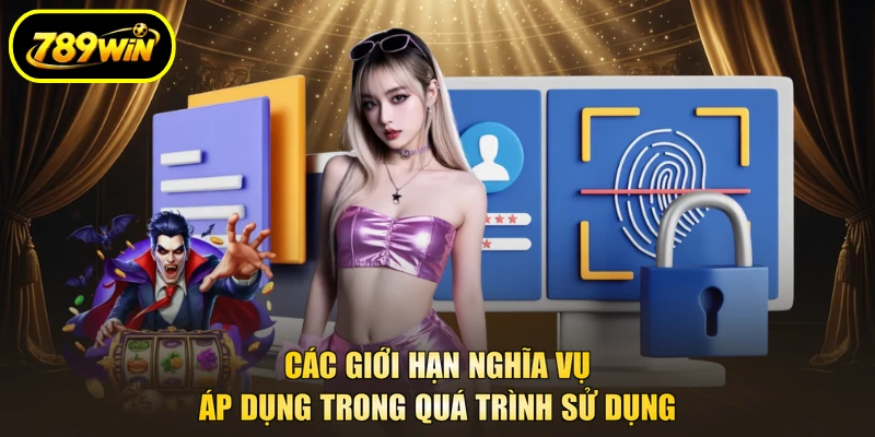 Các giới hạn nghĩa vụ áp dụng trong quá trình sử dụng