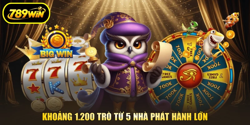 Khoảng 1.200 trò từ 5 nhà phát hành lớn
